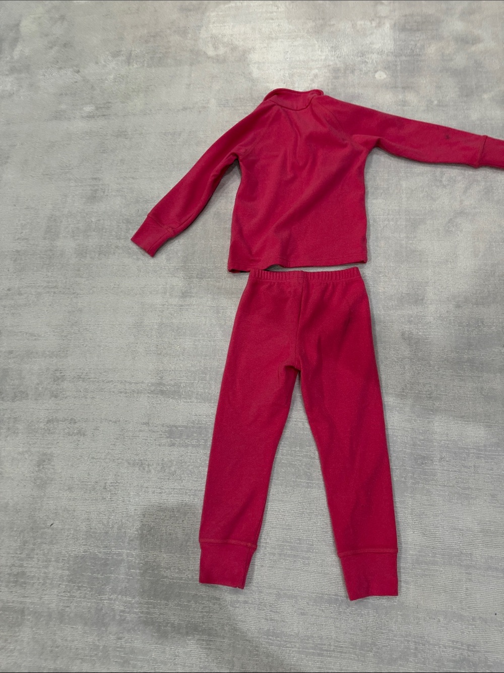 deux par deux Pink Girls Cozy Thermal Top - Picture 3 of 3
